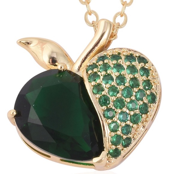 Jewelry - Simulated Emerald, Simulated Green Diamond